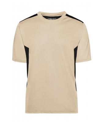 Unisexe T-shirt - STRONG - Pierre/noir 8168