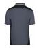 Unisex Craftsmen Poloshirt - STRONG - Carbon/zwart 8167