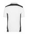 Unisexe Polo - STRONG - Blanc/carbone 8167