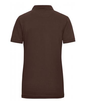 Damen Ladies' Workwear Polo Brown 8170