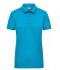 Dames Ladies' Workwear Polo Turquoise 8170