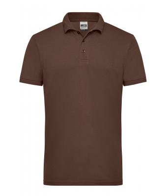 Men Men's Workwear Polo Brown 8171