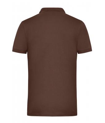Heren Men's Workwear Polo Bruin 8171