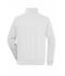 Unisexe Sweat-shirt de travail demi-zip Blanc 8172