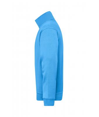 Unisexe Sweat-shirt de travail demi-zip Aqua 8172