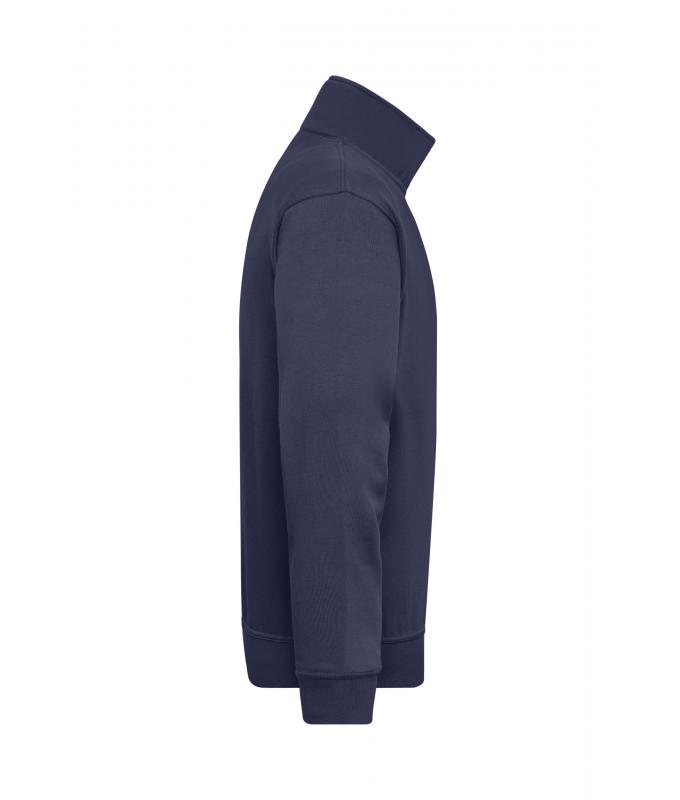 Unisexe Sweat-shirt de travail demi-zip Marine 8172