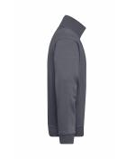 Unisexe Sweat-shirt de travail demi-zip Carbone 8172