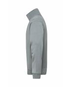 Unisexe Sweat-shirt de travail demi-zip Gris-foncé 8172