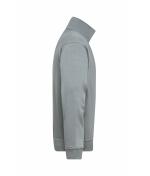 Unisexe Sweat-shirt de travail demi-zip Gris-foncé 8172
