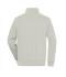 Unisexe Sweat-shirt de travail demi-zip Ciment 8172
