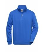 Unisexe Sweat-shirt de travail demi-zip Royal 8172