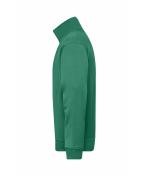 Unisexe Sweat-shirt de travail demi-zip Vert-foncé 8172