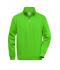 Unisexe Sweat-shirt de travail demi-zip Vert-citron 8172
