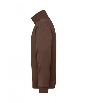 Unisex Workwear Half-Zip Sweat Bruin 8172