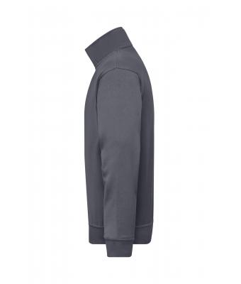 Unisex Workwear Half-Zip Sweat Carbon 8172
