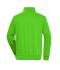 Unisex Workwear Half Zip Sweat Lime-green 8172