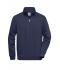 Unisex Workwear Half-Zip Sweat Navy 8172