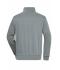 Unisex Workwear Half-Zip Sweat Donkergrijs 8172