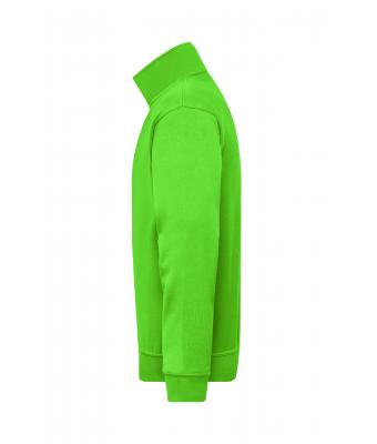 Unisex Workwear Half-Zip Sweat Lime 8172