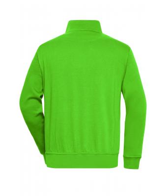 Unisex Workwear Half-Zip Sweat Lime 8172