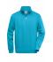 Unisex Workwear Half-Zip Sweat Turquoise 8172