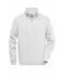 Unisex Workwear Half-Zip Sweat White 8172