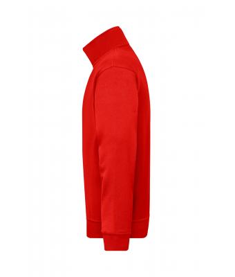 Unisex Workwear Half-Zip Sweat Rood 8172