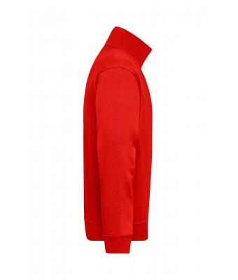 Unisex Workwear Half-Zip Sweat Rood 8172