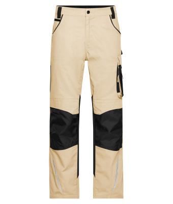 Unisexe Pantalon de travail - STRONG - Pierre/noir 8290