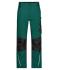 Unisexe Pantalon de travail - STRONG - Vert-foncé/noir 8290