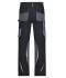 Unisexe Pantalon de travail - STRONG - Noir/carbone 8290