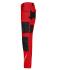 Unisex Workwear Pants - STRONG - Red/black 8290