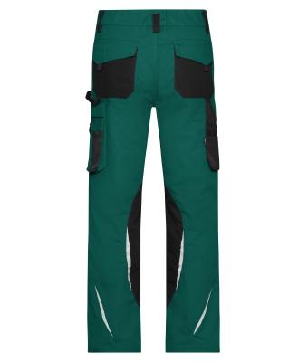 Unisex Workwear Pants - STRONG - Dark-green/black 8290