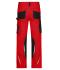 Unisex Workwear Pants - STRONG - Rood/zwart 8290