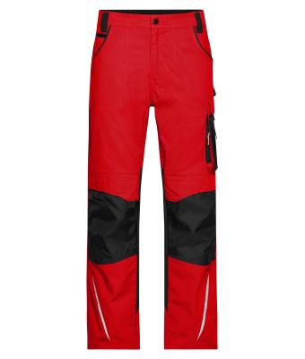 Unisex Workwear Pants - STRONG - Rood/zwart 8290