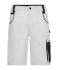 Unisexe Bermuda de travail - STRONG - Blanc/carbone 8287