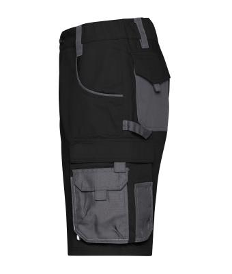 Unisex Workwear Bermudas - STRONG - Black/carbon 8287