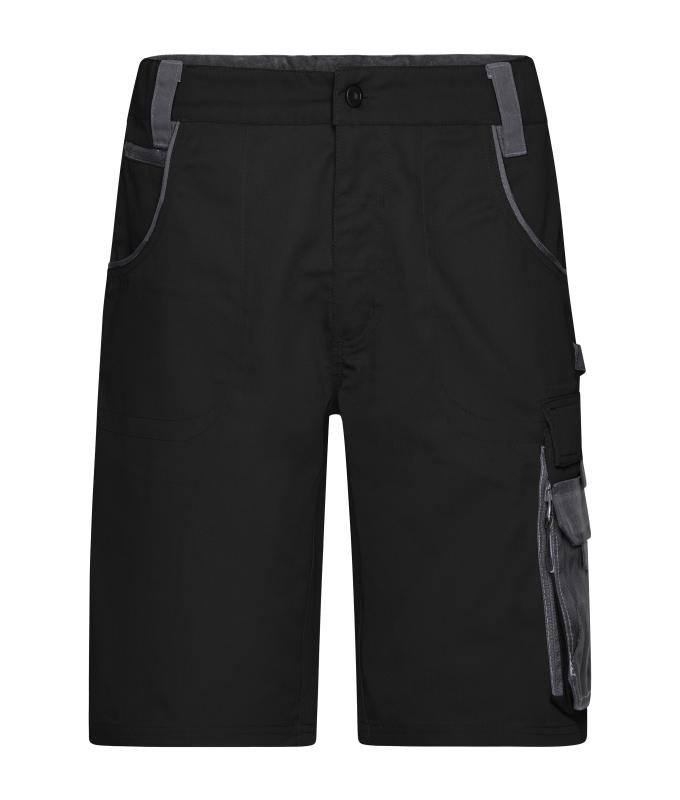 Unisex Workwear Bermudas - STRONG - Black/carbon 8287