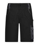 Unisex Workwear Bermudas - STRONG - Zwart/carbon 8287