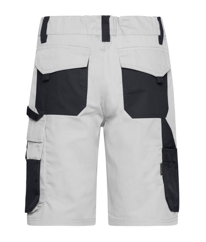 Unisex Workwear Bermudas - STRONG - Wit/carbon 8287