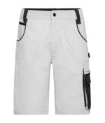 Unisex Workwear Bermudas - STRONG - Wit/carbon 8287