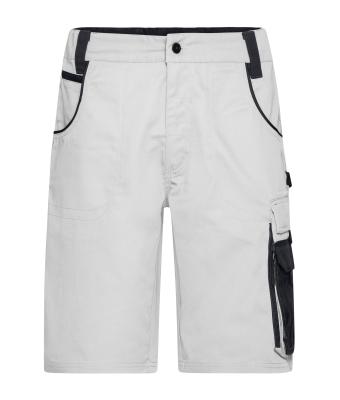 Unisex Workwear Bermudas - STRONG - Wit/carbon 8287