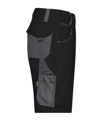 Unisex Workwear Bermudas - STRONG - Zwart/carbon 8287