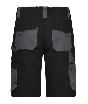 Unisex Workwear Bermudas - STRONG - Zwart/carbon 8287