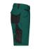 Unisex Workwear Bermudas - STRONG - Donkergroen/zwart 8287