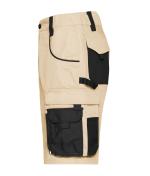 Unisex Workwear Bermudas - STRONG - Steen/zwart 8287