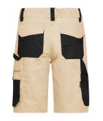 Unisex Workwear Bermudas - STRONG - Steen/zwart 8287