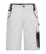 Unisex Workwear Bermudas - STRONG - Wit/carbon 8287