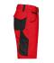 Unisex Workwear Bermudas - STRONG - Rood/zwart 8287