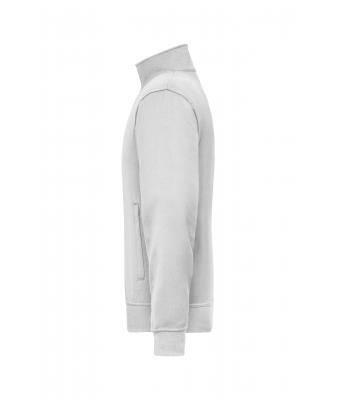 Unisexe Sweat veste de travail Blanc 8291